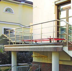 Поручень и ригеля завязаны от ПерилаГлавСнаб Поручень и ригеля завязаны от ПерилаГлавСнаб