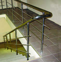 Поручень завязан, ригеля обрывные от ПерилаГлавСнаб Поручень завязан, ригеля обрывные от ПерилаГлавСнаб