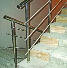 Поручень и ригеля обрывные от ПерилаГлавСнаб Поручень и ригеля обрывные от ПерилаГлавСнаб