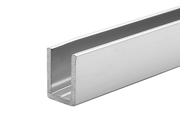 Профиль для душевых перегородок алюминиевый опорный купить в Нижнем Новгороде
