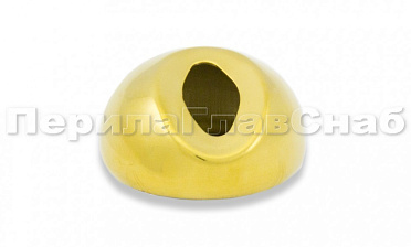 Наконечник штамп, под 30°, Ø38.1 мм, для поручня Ø38.1, золото (AISI 304) k016-88 купить в Нижнем Новгороде Наконечник штамп, под 30°, Ø38.1 мм, для поручня Ø38.1, золото (AISI 304) k016-88 купить в Нижнем Новгороде