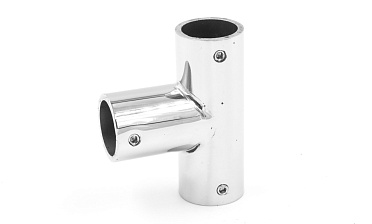 Соединитель-тройник для трубы 19 мм, нержавеющая сталь AISI 304, полированная t902 PSS купить в Нижнем Новгороде