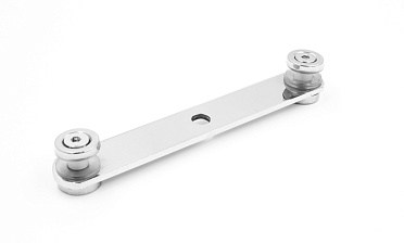 Стеклодержатель пластинчатый штампованный 3хМ8, по центрам 170х4 мм, полированный, шайбы 4 мм штамп., под стекло 6-12 AISI201 k047-6 купить в Нижнем Новгороде Стеклодержатель пластинчатый штампованный 3хМ8, по центрам 170х4 мм, полированный, шайбы 4 мм штамп., под стекло 6-12 AISI201 k047-6 купить в Нижнем Новгороде