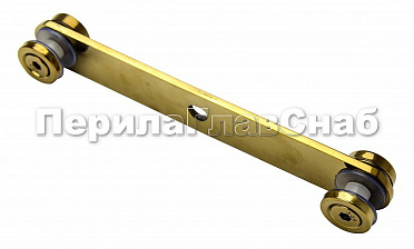 Стеклодержатель пластинчатый 3хМ8, по центрам 170х5 мм, полированный, шайбы 5 мм литые, под стекло 6-12 мм, (AISI 304), под золото Фk023-88 купить в Нижнем Новгороде Стеклодержатель пластинчатый 3хМ8, по центрам 170х5 мм, полированный, шайбы 5 мм литые, под стекло 6-12 мм, (AISI 304), под золото Фk023-88 купить в Нижнем Новгороде