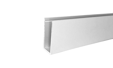 П-образный профиль 40 мм верхний, алюминиевый анодированный, длина 3000 мм т24 AL  купить в Нижнем Новгороде П-образный профиль 40 мм верхний, алюминиевый анодированный, длина 3000 мм т24 AL  купить в Нижнем Новгороде