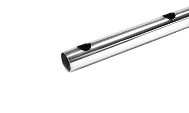 Труба AISI 304 25х1х6000, с перфорацией под  Ø12, 90°, GRIT 600 837-2 купить в Нижнем Новгороде Труба AISI 304 25х1х6000, с перфорацией под  Ø12, 90°, GRIT 600 837-2 купить в Нижнем Новгороде