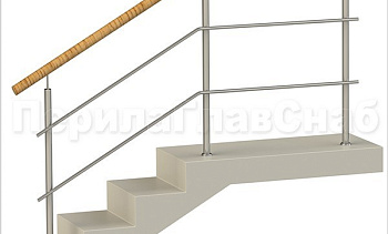 Два ригеля на сварке, круглый пластиковый поручень и круглые стойки в Нижнем Новгороде. Готовые проекты ПерилаГлавСнаб Два ригеля на сварке, круглый пластиковый поручень и круглые стойки в Нижнем Новгороде. Готовые проекты ПерилаГлавСнаб