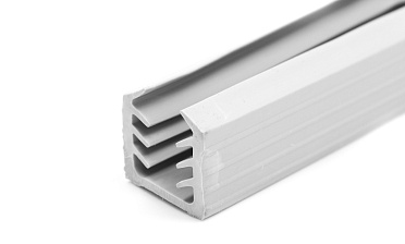 Уплотнитель в поручень с пазом 24х24 для стекла 10мм, EPDM СЕРЫЙ Фk312-G купить в Нижнем Новгороде Уплотнитель в поручень с пазом 24х24 для стекла 10мм, EPDM СЕРЫЙ Фk312-G купить в Нижнем Новгороде