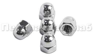 Колп. гайка нерж. М8  (DIN 1587.А2) М-3316 купить в Нижнем Новгороде