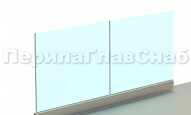 Ограждение без поручня на профиле купить в Нижнем Новгороде