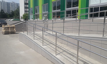 Поручни для инвалидов из нержавеющей стали в Нижнем Новгороде. Готовые проекты ПерилаГлавСнаб