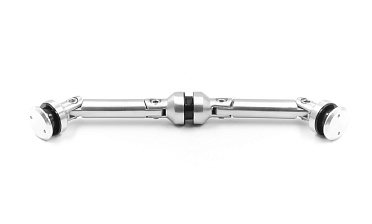 Крепление на три стекла 10-12 мм, штанга 82 мм, без зенковки tt204-82A SSS купить в Нижнем Новгороде