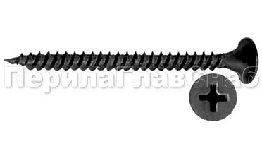 Саморез 3,5х25 д/гипсокартона черн. М-4027 купить в Нижнем Новгороде