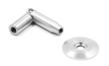 Крепление тяги к стене, шлифованная AISI 304 k621 купить в Нижнем Новгороде Крепление тяги к стене, шлифованная AISI 304 k621 купить в Нижнем Новгороде