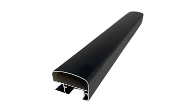 Трек для раздвижной системы на G-профиле, длина 3000мм, черный t408-3 BL купить в Нижнем Новгороде