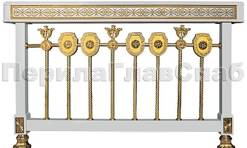 Латунные ограждения лестниц серия – Палладий XL01-1 в Нижнем Новгороде. Готовые проекты ПерилаГлавСнаб Латунные ограждения лестниц серия – Палладий XL01-1 в Нижнем Новгороде. Готовые проекты ПерилаГлавСнаб