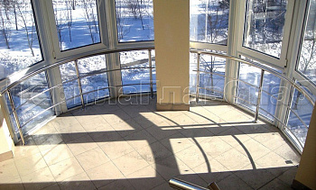 Ригельное ограждение для панорамных окон в Нижнем Новгороде. Готовые проекты ПерилаГлавСнаб Ригельное ограждение для панорамных окон в Нижнем Новгороде. Готовые проекты ПерилаГлавСнаб