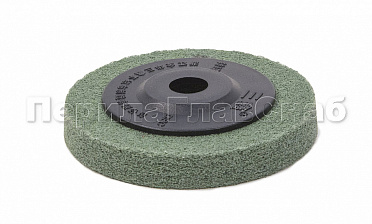 (Расходн.) круг абразивный из нетканого материала 100х12 мм, Grit 240-280 (на тарелке), зеленый k424-3 купить в Нижнем Новгороде
