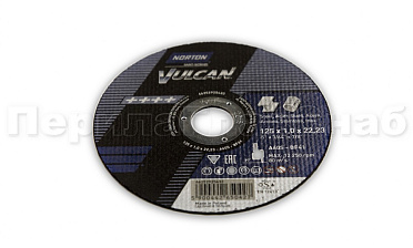 Диск отрезной Norton 125х1,0х22 по нерж/мет. Ф-1137 купить в Нижнем Новгороде