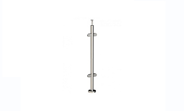 Стойка круглая Ø38.1: 4 штамп. стеклодержателя, полированная, высота 950 мм (AISI 201) k728 купить в Нижнем Новгороде Стойка круглая Ø38.1: 4 штамп. стеклодержателя, полированная, высота 950 мм (AISI 201) k728 купить в Нижнем Новгороде