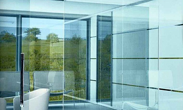 Стеклянные офисные перегородки на алюминиевом профиле купить в Нижнем Новгороде