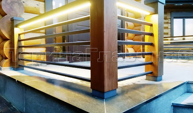 Балконы в частный дом  «Madison Park» в Нижнем Новгороде. Готовые проекты ПерилаГлавСнаб