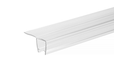 Уплотнитель для стекла в душевую кабину 10 мм, стекло-стекло 2200 мм t225 купить в Нижнем Новгороде