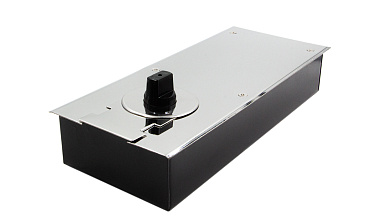 Доводчик для стеклянной двери до 80 кг EN2, напольный, 500 тыс. циклов, нержавеющая сталь AISI 304, полированная t182 PSS купить в Нижнем Новгороде