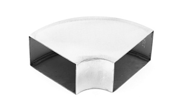 Отвод поручня под сварку 60х40х130x1.5  90°, полированный 600 Grit (AISI 304) k675 купить в Нижнем Новгороде Отвод поручня под сварку 60х40х130x1.5  90°, полированный 600 Grit (AISI 304) k675 купить в Нижнем Новгороде