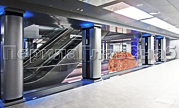 Ограждение атриума из стекла с поручнем без стоек в Нижнем Новгороде. Готовые проекты ПерилаГлавСнаб Ограждение атриума из стекла с поручнем без стоек в Нижнем Новгороде. Готовые проекты ПерилаГлавСнаб