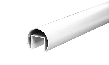 Труба  Ø42.4 мм, с пазом 24х24 мм, анодированный алюминий Фk820 AL купить в Нижнем Новгороде Труба  Ø42.4 мм, с пазом 24х24 мм, анодированный алюминий Фk820 AL купить в Нижнем Новгороде