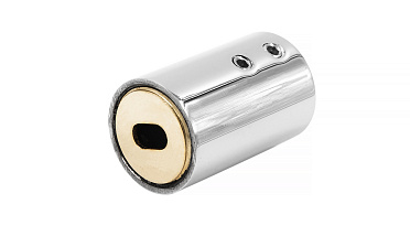 Коннектор стена-труба для трубы 19 мм, без юбки, шлифованный t907-2 SSS купить в Нижнем Новгороде