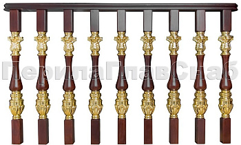 Латунные перила для лестниц серии – Гранд Опера L03 в Нижнем Новгороде. Готовые проекты ПерилаГлавСнаб Латунные перила для лестниц серии – Гранд Опера L03 в Нижнем Новгороде. Готовые проекты ПерилаГлавСнаб