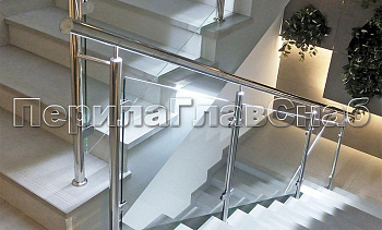Перила с LED-подсветкой в Нижнем Новгороде. Готовые проекты ПерилаГлавСнаб Перила с LED-подсветкой в Нижнем Новгороде. Готовые проекты ПерилаГлавСнаб