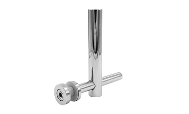 Спайдерный стеклодержатель для стекла 10 мм (5+5 мм), регулируемый, полированный (AISI 304) k213 купить в Нижнем Новгороде Спайдерный стеклодержатель для стекла 10 мм (5+5 мм), регулируемый, полированный (AISI 304) k213 купить в Нижнем Новгороде