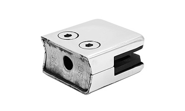 Стеклодержатель штампованный, под стекло 10 мм (5+5 мм), квадратный под стойку Ø38.1 мм (40х24х48 ) полированный AISI 304 k351-10 купить в Нижнем Новгороде Стеклодержатель штампованный, под стекло 10 мм (5+5 мм), квадратный под стойку Ø38.1 мм (40х24х48 ) полированный AISI 304 k351-10 купить в Нижнем Новгороде