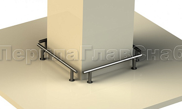 Защитный отбойник для автомобилей из черного металла купить в Нижнем Новгороде