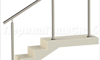 Ограждения без ригелей с квадратным поручнем и квадратными стойками в Нижнем Новгороде. Готовые проекты ПерилаГлавСнаб Ограждения без ригелей с квадратным поручнем и квадратными стойками в Нижнем Новгороде. Готовые проекты ПерилаГлавСнаб