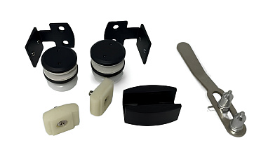 Комплект раздвижной системы на G-профиле, черный t407 BL  купить в Нижнем Новгороде