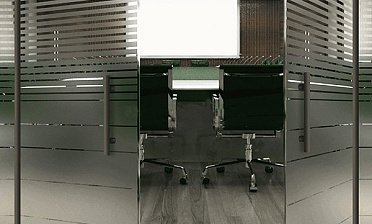 Перегородки из стекла с пленкой для офиса премиум купить в Нижнем Новгороде