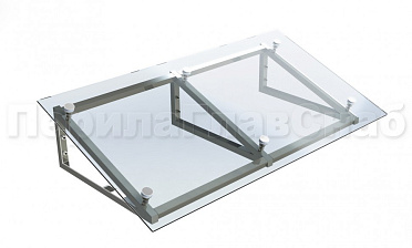 Козырек на треугольном скате на спайдерах купить в Нижнем Новгороде