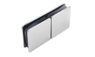 Коннектор для душевой кабины стекло-стекло 180° 45х45 мм латунь-хром, полированный 64 t724 PC купить в Нижнем Новгороде