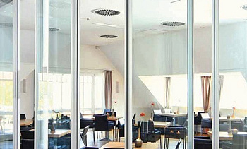 Стеклянные перегородки для зоны отдыха в офисе в Нижнем Новгороде. Готовые проекты ПерилаГлавСнаб