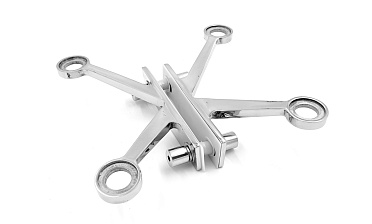 X-спайдер для установки на стеклянное ребро AISI 304 k290-X купить в Нижнем Новгороде