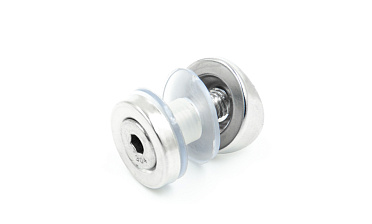 Стеклодержатель точечный для трубы Ø38.1 мм, штампованный, полированный (AISI 304) k074 купить в Нижнем Новгороде Стеклодержатель точечный для трубы Ø38.1 мм, штампованный, полированный (AISI 304) k074 купить в Нижнем Новгороде