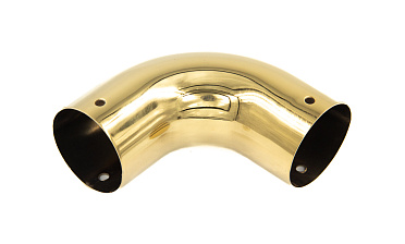 Отвод 90° для круглого пластикового поручня, золото k259-88 купить в Нижнем Новгороде Отвод 90° для круглого пластикового поручня, золото k259-88 купить в Нижнем Новгороде