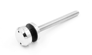 Комплект торцевого крепления несущего стекла, шпилька AISI316, гайка-шайба Ø50х10х18 мм с внутренней резьбой М16, полированный k277-2 купить в Нижнем Новгороде Комплект торцевого крепления несущего стекла, шпилька AISI316, гайка-шайба Ø50х10х18 мм с внутренней резьбой М16, полированный k277-2 купить в Нижнем Новгороде