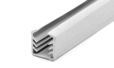 Уплотнитель в поручень с пазом 24х24 для стекла 12мм, EPDM (3-х метровый) СЕРЫЙ Фk301-G купить в Нижнем Новгороде Уплотнитель в поручень с пазом 24х24 для стекла 12мм, EPDM (3-х метровый) СЕРЫЙ Фk301-G купить в Нижнем Новгороде