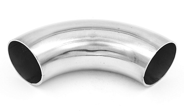 Длинный отвод поручня под сварку Ø50.8х180х1.5 мм, длина 180 мм, полированный 400 Grit, (aisi 304) k021-11 купить в Нижнем Новгороде Длинный отвод поручня под сварку Ø50.8х180х1.5 мм, длина 180 мм, полированный 400 Grit, (aisi 304) k021-11 купить в Нижнем Новгороде