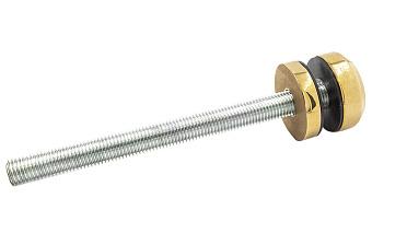 Комплект торцевого крепления несущего стекла, гайка-шайба Ø50х10х18 мм с внутренней резьбой М16, полированный, под золото (AISI 201) Фk277-88 купить в Нижнем Новгороде Комплект торцевого крепления несущего стекла, гайка-шайба Ø50х10х18 мм с внутренней резьбой М16, полированный, под золото (AISI 201) Фk277-88 купить в Нижнем Новгороде